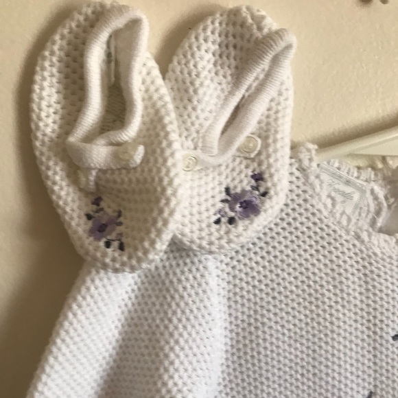Koala Baby Boutique 3 piece Crocheted Embroidered - Picture 2 of 8